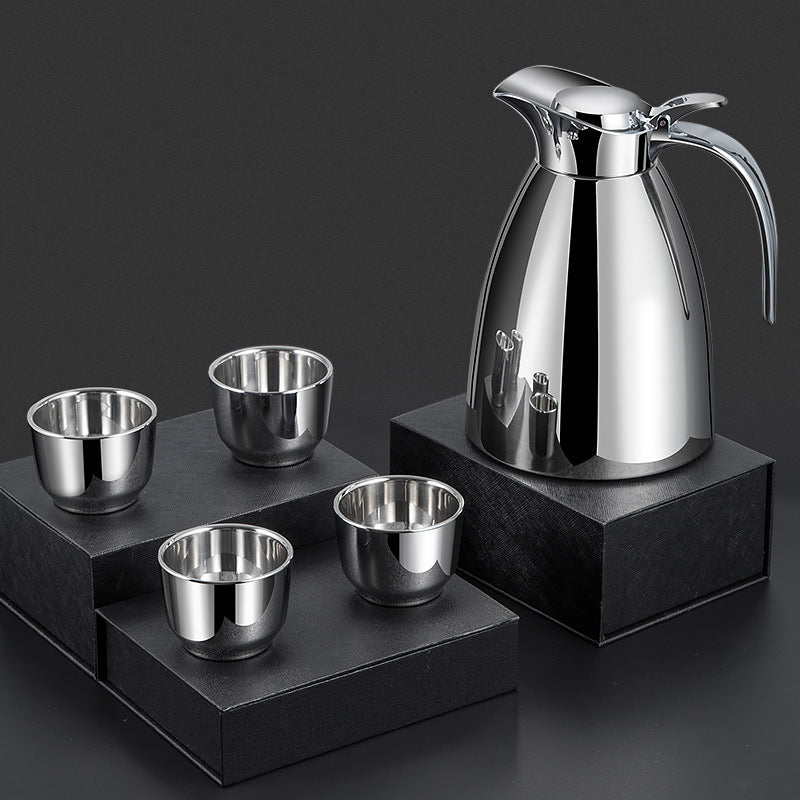 Stainless Steel Double-layer Coffee Cup