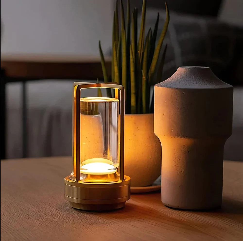 Illuminate your world | Aluminium LED Rechargeable Table Lamp
