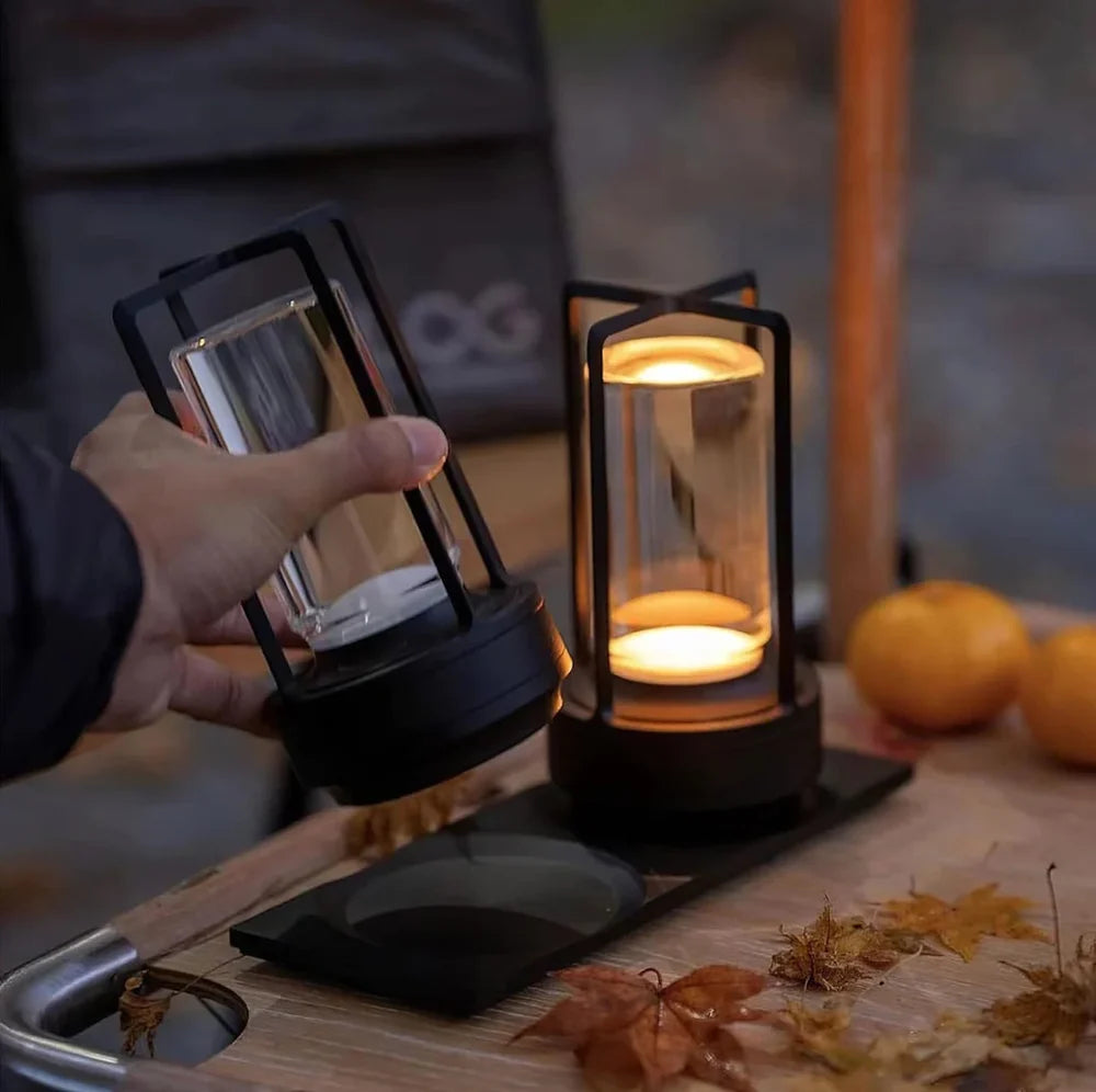 Illuminate your world | Aluminium LED Rechargeable Table Lamp